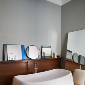 Miroir Vitrail, modèle oval