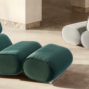 Roller armchair