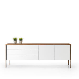 Tactile (walnut - white lacquered)