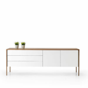 Tactile (walnut - white lacquered)