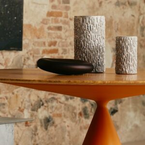 Clay plateau marbre (ronde)