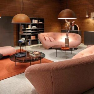 Ploum (grand canapé à dossier haut)