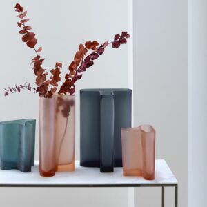 Vase T (grey blue)