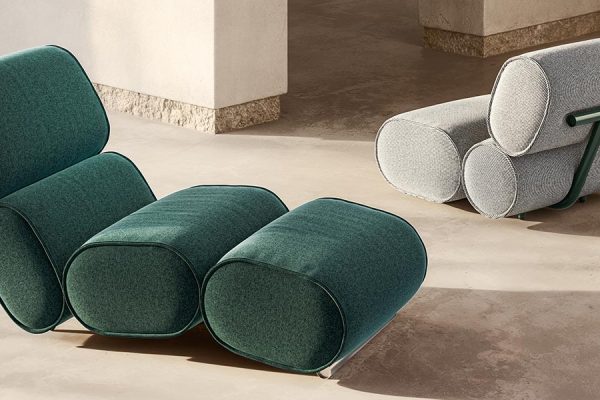 Roller armchair